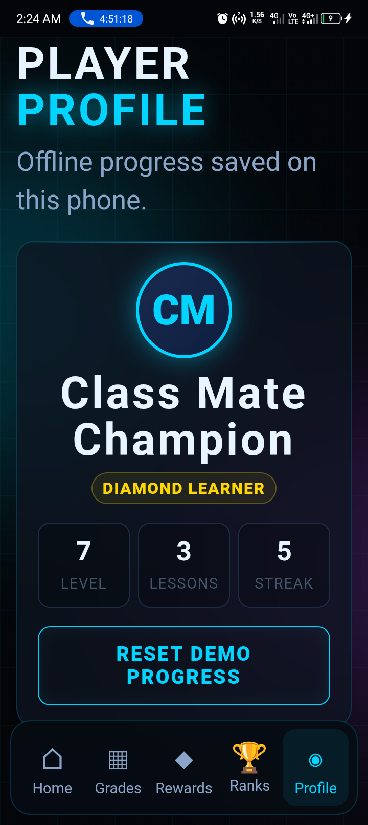 ClassMate mobile app